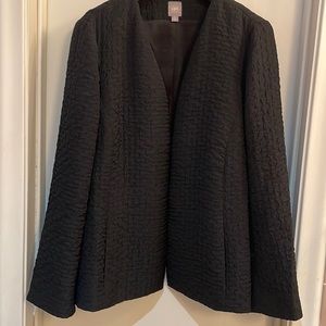 J Jill Sparkly Black Jacket Size XL. Excellent condition worn once!